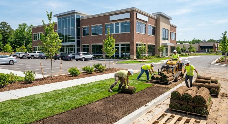 Commercial Sod Installation in Aiken, SC