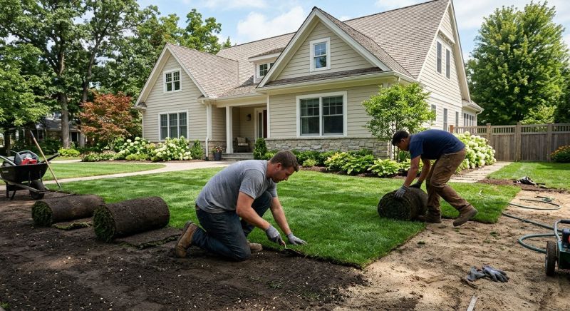 Lawn Installation in Aiken, SC