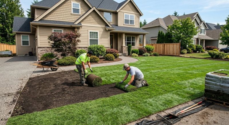 Lawn Sodding in Rockwall, TX