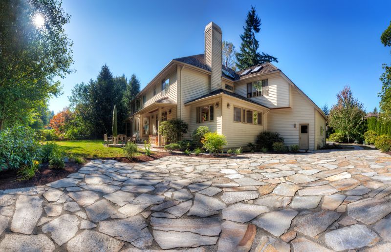Limestone Patio Installation in Boston, MA