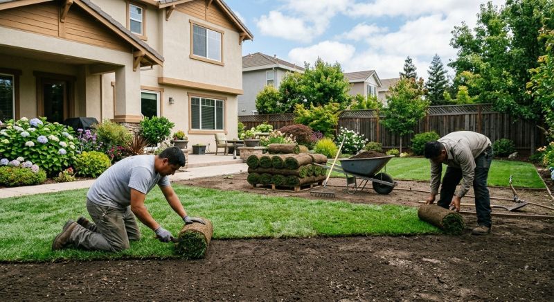 Yard Sodding in Aiken, SC